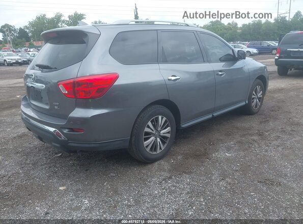 5N1DR2CM9LC598105 2020 NISSAN PATHFINDER Gray Задня права чверть