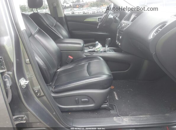 5N1DR2CM9LC598105 2020 NISSAN PATHFINDER Gray Вид салону спереду