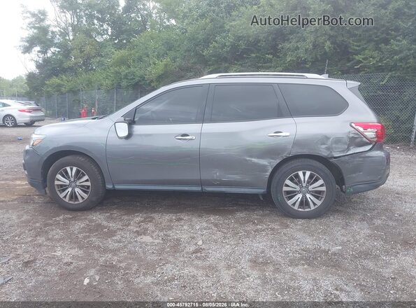 5N1DR2CM9LC598105 2020 NISSAN PATHFINDER Gray Вид задньої частини салону
