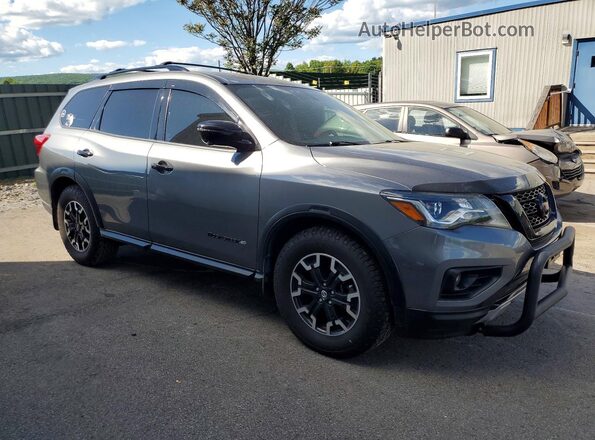 5N1DR2CM9LC648209 2020 NISSAN PATHFINDER Gray Передня права чверть