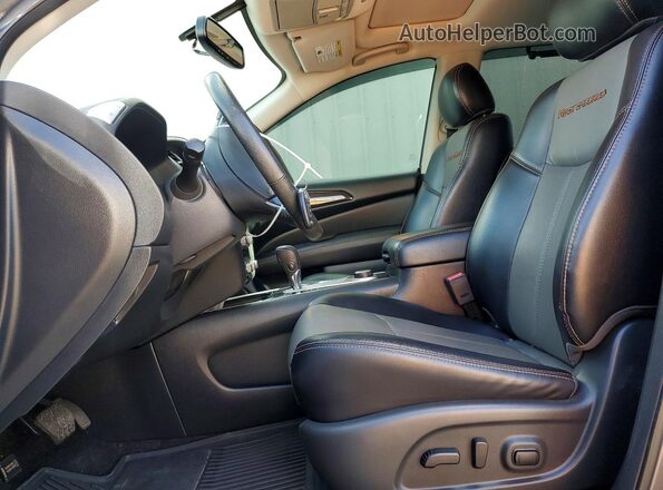 5N1DR2CM9LC648209 2020 NISSAN PATHFINDER Gray Вид салону спереду
