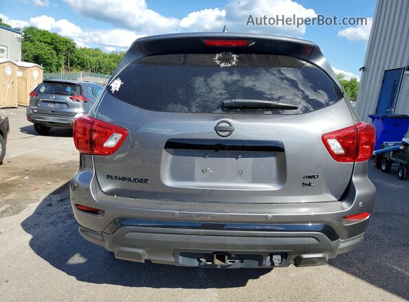 5N1DR2CM9LC648209 2020 NISSAN PATHFINDER Gray Вид ззаду