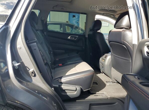 5N1DR2CM9LC648209 2020 NISSAN PATHFINDER Gray Вид задньої частини салону