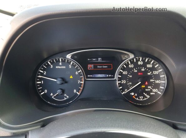 5N1DR2CM9LC648209 2020 NISSAN PATHFINDER Gray Вид щитка приладів