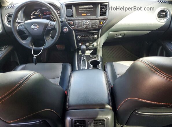 5N1DR2CM9LC648209 2020 NISSAN PATHFINDER Gray Вид панелі приладів