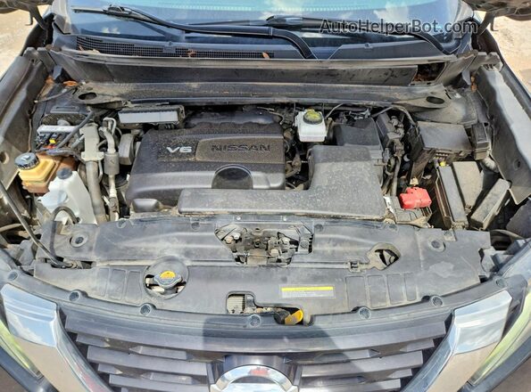 5N1DR2CMXLC597058 2020 NISSAN PATHFINDER Black ძრავის განყოფილების ხედი