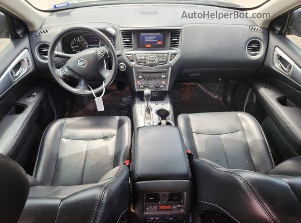 5N1DR2CMXLC597058 2020 NISSAN PATHFINDER Black წინა პანელის ხედი
