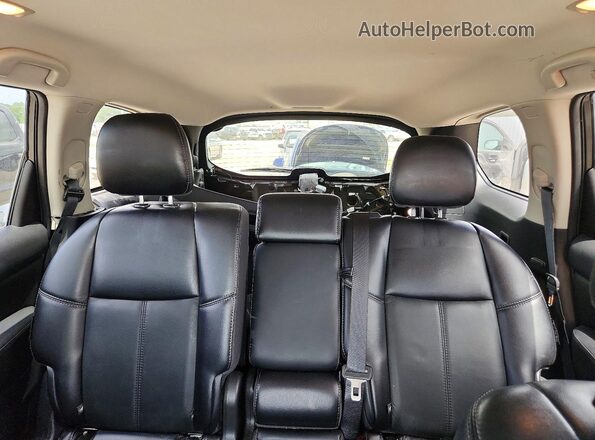 5N1DR2CMXLC597058 2020 NISSAN PATHFINDER Black უკანა სავარძლების ხედი