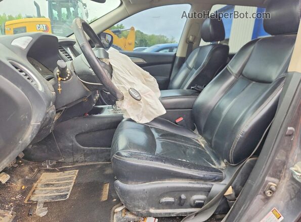 5N1DR2CMXLC598047 2020 NISSAN PATHFINDER Gray Vista interior delantera