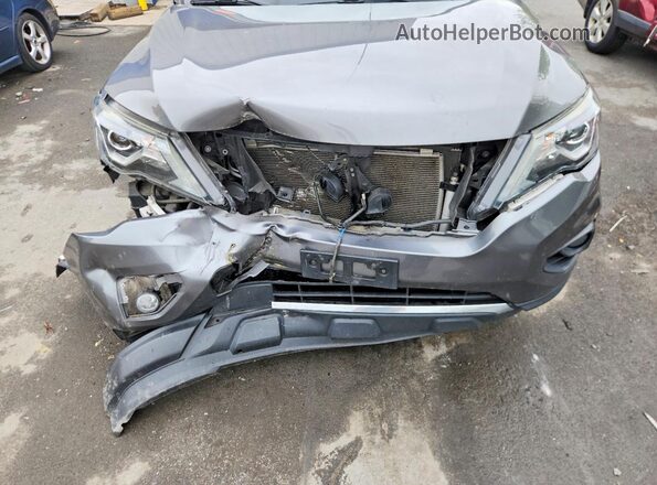 5N1DR2CMXLC598047 2020 NISSAN PATHFINDER Gray Vista del compartimento del motor