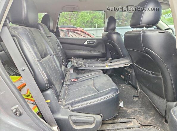 5N1DR2CMXLC598047 2020 NISSAN PATHFINDER Gray Vista interior trasera