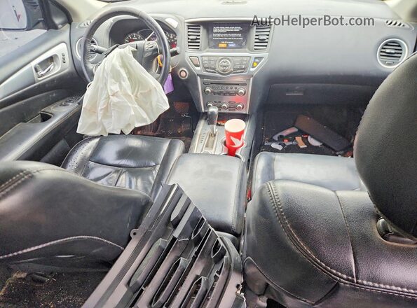 5N1DR2CMXLC598047 2020 NISSAN PATHFINDER Gray Vista del salpicadero
