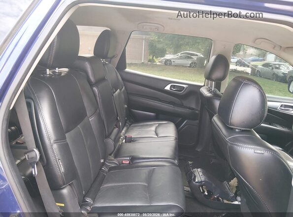 5N1DR2CN0LC590905 2020 NISSAN PATHFINDER Blue Widok naklejki z numerem VIN