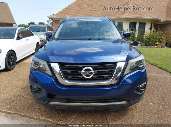 5N1DR2CN0LC590905 2020 NISSAN PATHFINDER Blue Widok zestawu wskaźników