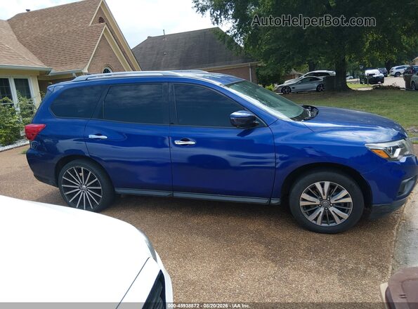 5N1DR2CN0LC590905 2020 NISSAN PATHFINDER Blue Widok wnętrza z tyłu
