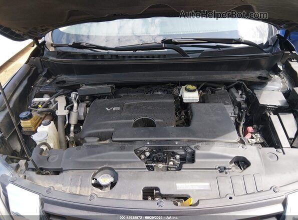 5N1DR2CN0LC590905 2020 NISSAN PATHFINDER Blue Widok z tyłu