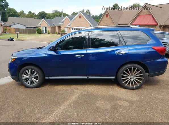 5N1DR2CN0LC590905 2020 NISSAN PATHFINDER Blue Widok wnętrza 360 stopni
