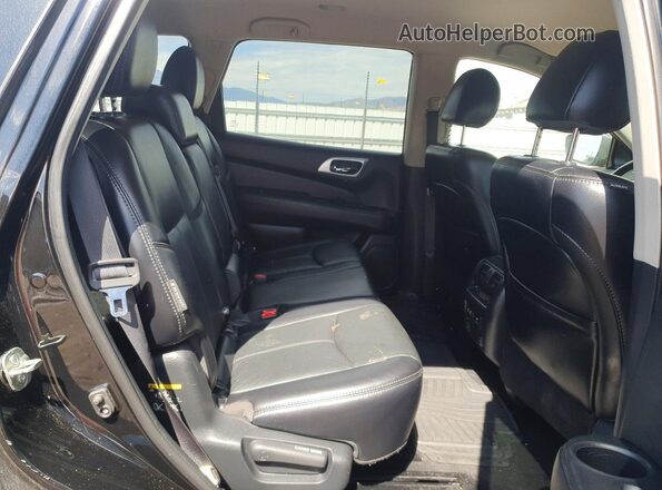 5N1DR2CN0LC612465 2020 NISSAN PATHFINDER Black Vista de los asientos traseros