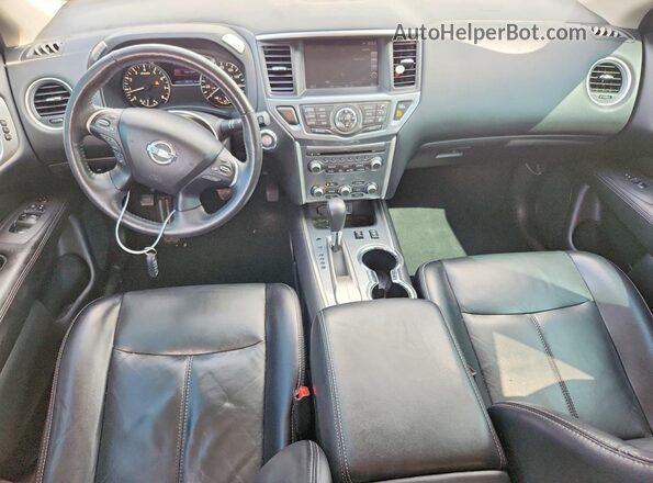 5N1DR2CN7LC594465 2020 NISSAN PATHFINDER Silver Widok deski rozdzielczej