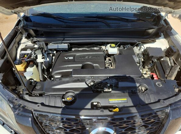 5N1DR2CN7LC645530 2020 NISSAN PATHFINDER White ძრავის განყოფილების ხედი