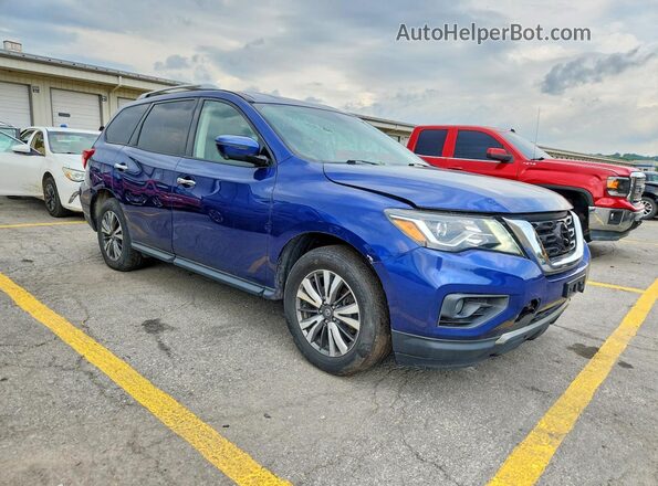 5N1DR2CN8LC595771 2020 NISSAN PATHFINDER Blue Delantero derecho
