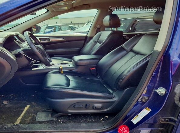 5N1DR2CN8LC595771 2020 NISSAN PATHFINDER Blue Vista interior delantera