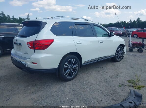 5N1DR2DM0LC575584 2020 NISSAN PATHFINDER White Rear right