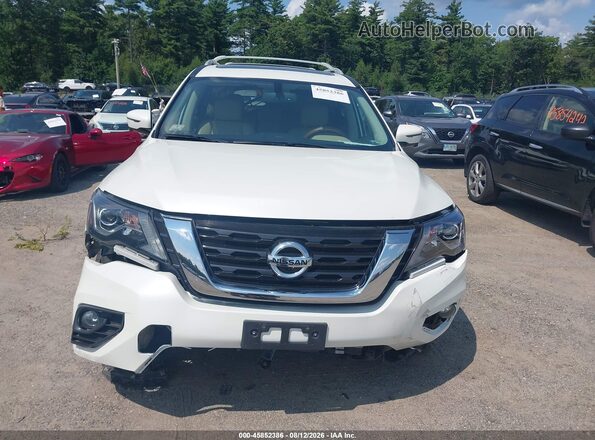 5N1DR2DM0LC575584 2020 NISSAN PATHFINDER White Front view