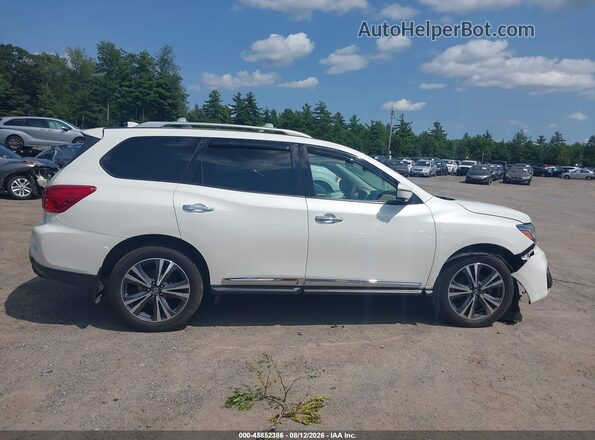 5N1DR2DM0LC575584 2020 NISSAN PATHFINDER White 360 interior view