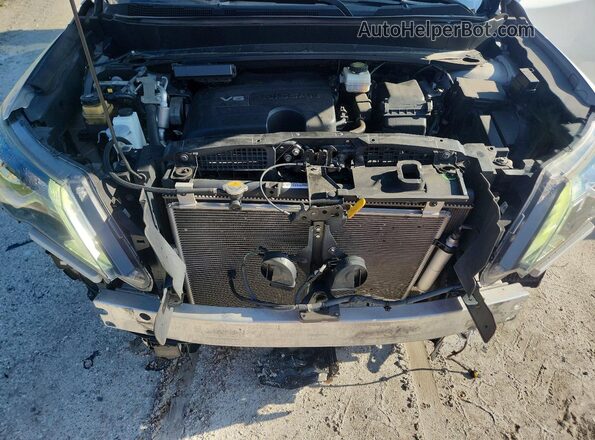 5N1DR2DM8LC576269 2020 NISSAN PATHFINDER Silver Widok komory silnika