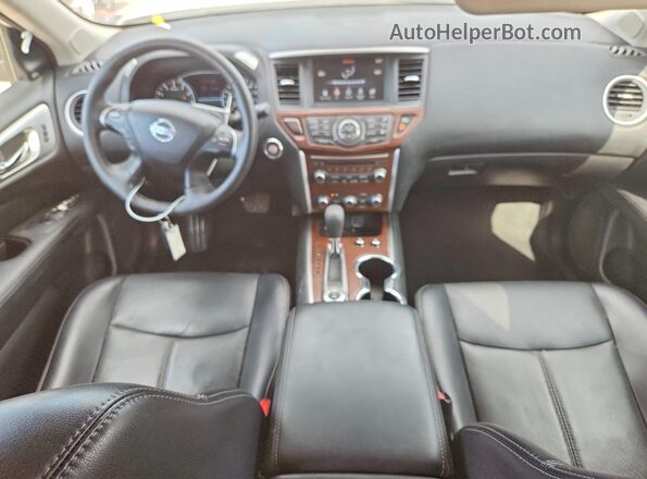 5N1DR2DM9LC585711 2020 NISSAN PATHFINDER White Vista del salpicadero