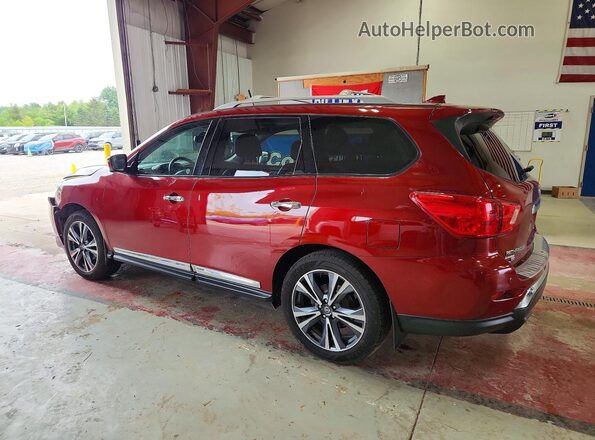 5N1DR2DM9LC598216 2020 NISSAN PATHFINDER Red Rear left