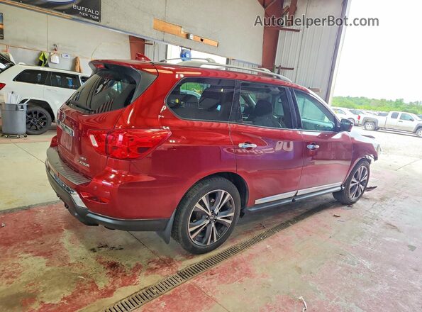 5N1DR2DM9LC598216 2020 NISSAN PATHFINDER Red Rear right
