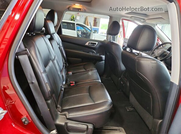 5N1DR2DM9LC598216 2020 NISSAN PATHFINDER Red Rear interior view