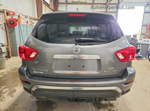5N1DR2DM9LC643140 2020 NISSAN PATHFINDER Gray Հետևի տեսք