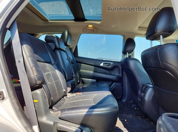 5N1DR2DMXLC576466 2020 NISSAN PATHFINDER Серебряный Вид задних сидений
