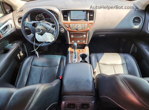5N1DR2DMXLC576466 2020 NISSAN PATHFINDER Серебряный Вид панели приборов