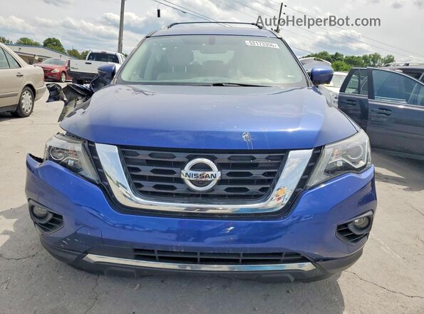 5N1DR2DN9LC638898 2020 NISSAN PATHFINDER Blue Vista frontal