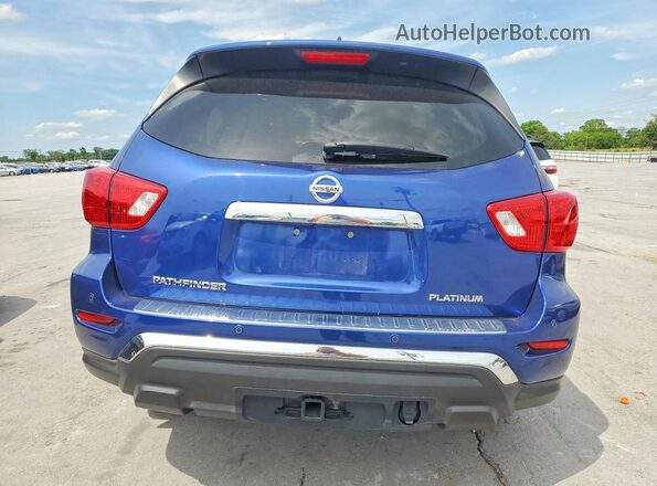 5N1DR2DN9LC638898 2020 NISSAN PATHFINDER Blue Vista trasera