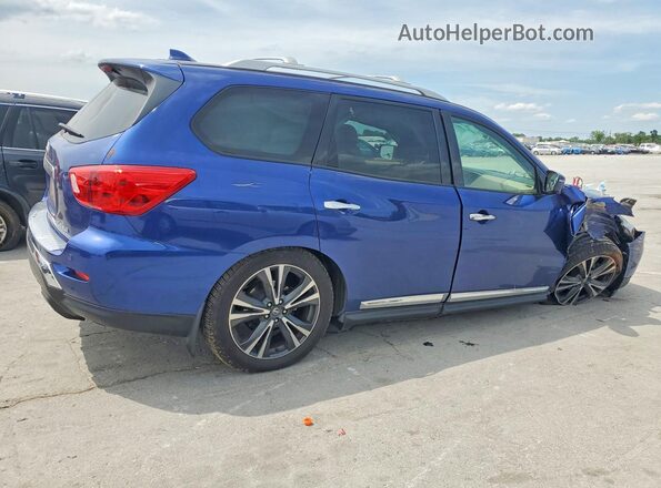 5N1DR2DN9LC638898 2020 NISSAN PATHFINDER Blue Trasero derecho