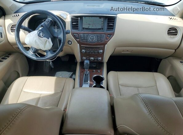 5N1DR2DN9LC638898 2020 NISSAN PATHFINDER Blue Vista del salpicadero