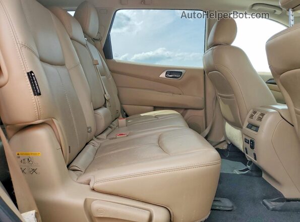 5N1DR2DN9LC638898 2020 NISSAN PATHFINDER Blue Vista interior trasera