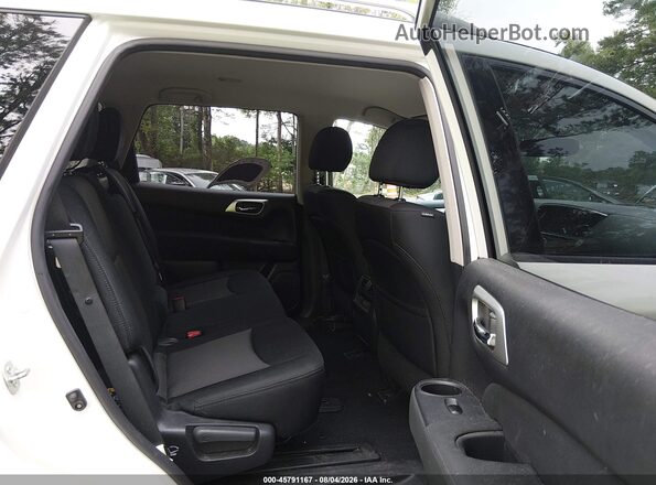 5N1DR2MM0HC639324 2017 NISSAN PATHFINDER White VIN კოდის სტიკერის ხედი