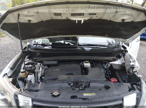 5N1DR2MM0HC639324 2017 NISSAN PATHFINDER White უკანა ხედი