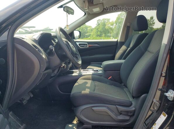 5N1DR2MM0HC668709 2017 NISSAN PATHFINDER Black Սալոնի դիմացի տեսք