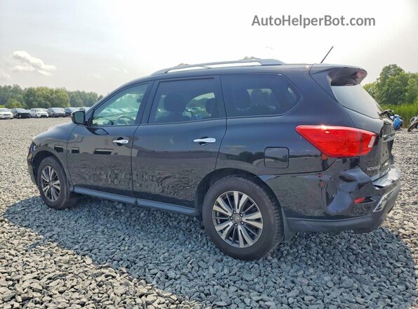 5N1DR2MM0HC668709 2017 NISSAN PATHFINDER Black Հետևի ձախ