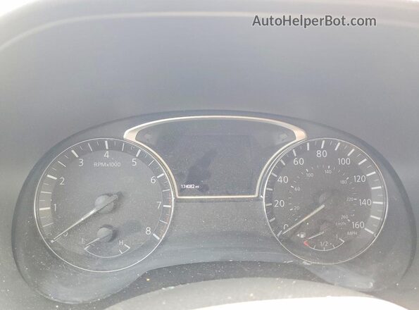 5N1DR2MM0HC668709 2017 NISSAN PATHFINDER Black Սարքավորումների վահանակի տեսք