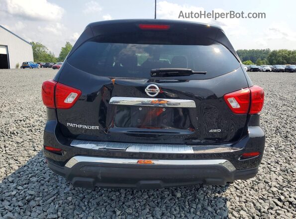 5N1DR2MM0HC668709 2017 NISSAN PATHFINDER Black Հետևի տեսք