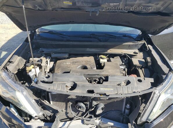 5N1DR2MM0HC674106 2017 NISSAN PATHFINDER Черный Вид подкапотного пространства