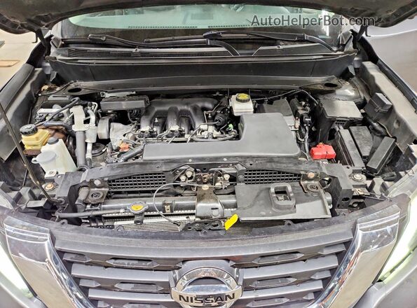 5N1DR2MM0HC689026 2017 NISSAN PATHFINDER Charcoal ძრავის განყოფილების ხედი